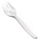 Smarty Had A Party Clear Disposable Plastic Serving Forks (150 Forks), 150PK 2651-CASE - alternate 1